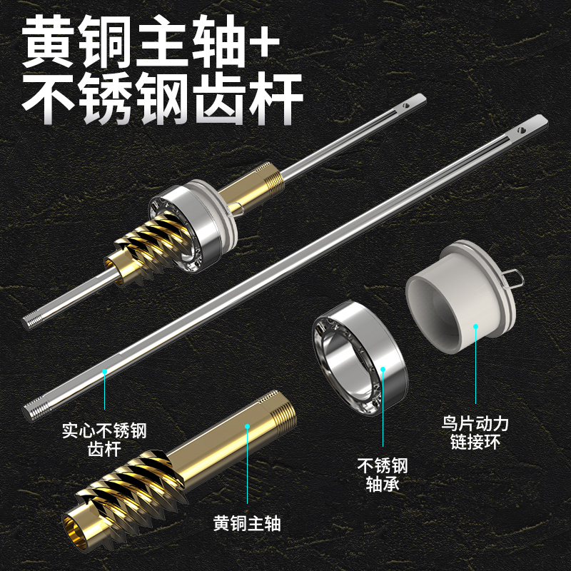 渔之源鱼轮渔轮海杆轮不锈钢纺车轮鱼线远投轮钓鱼轮渔轮金属