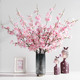 仿真樱花假花树枝非桃花绢花餐桌花艺电视柜摆设室内装 饰舞蹈花枝