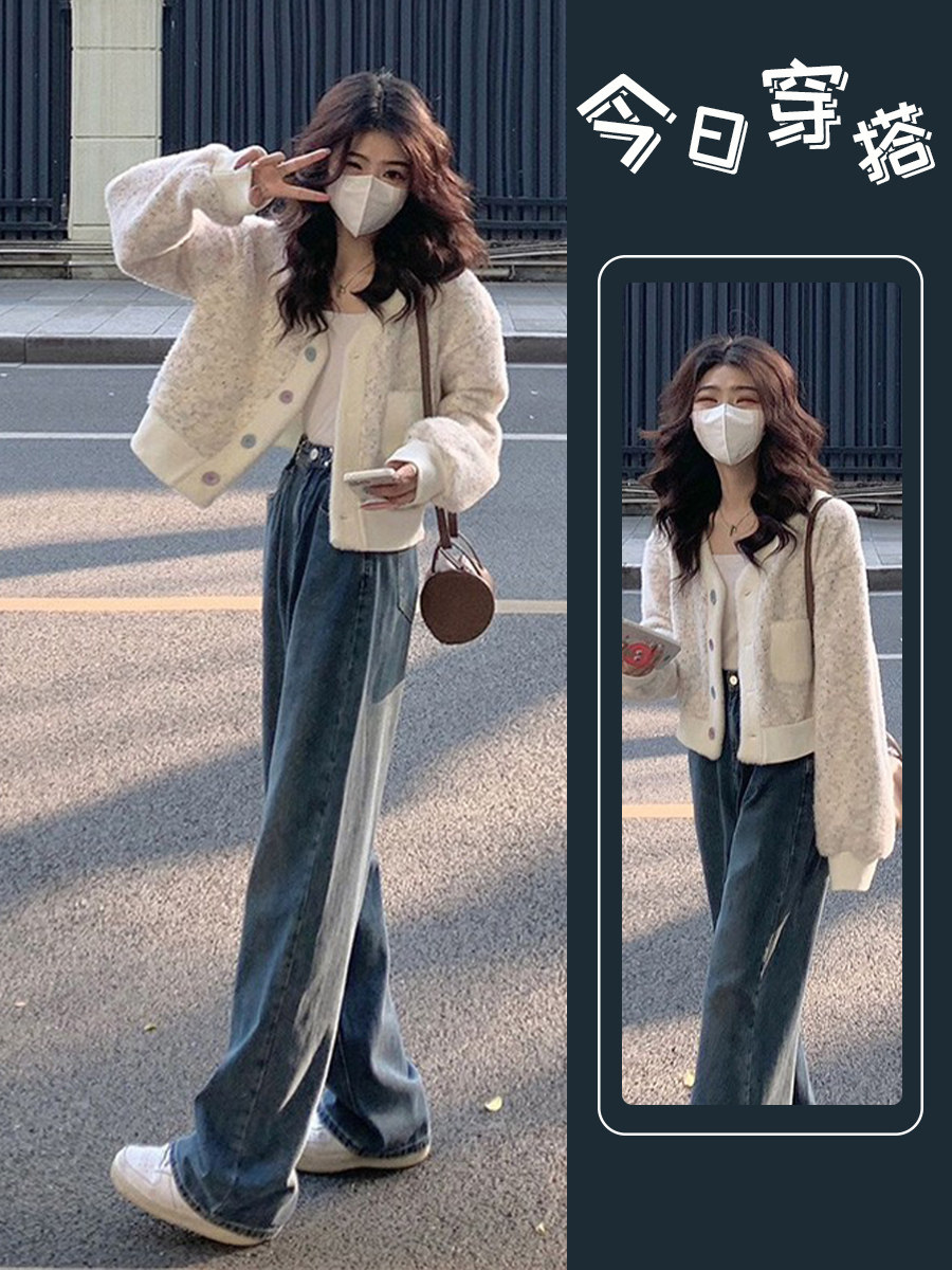 早春装搭配一整套女秋冬季2025新款小个子高级感盐系轻熟两件套装