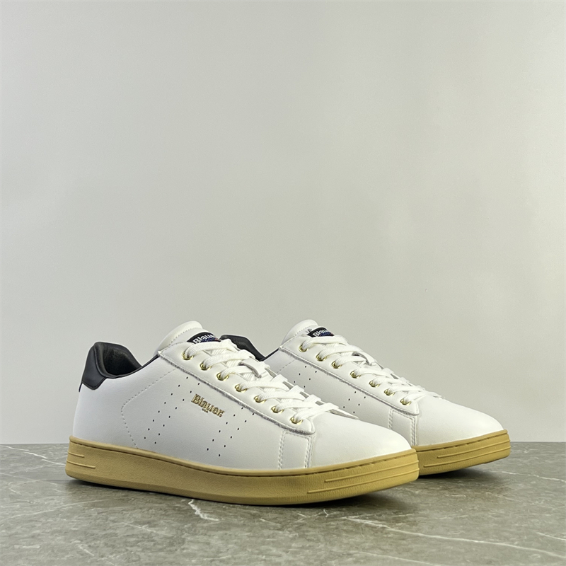 运动鞋男鞋真皮拼接复古休闲鞋