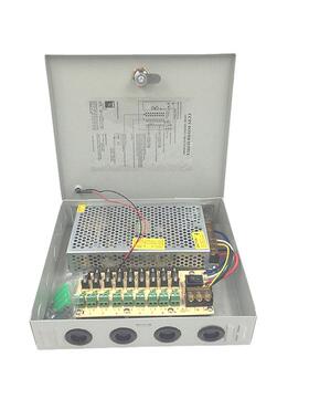 22转12V100A9路集d中供电箱安防监摄像机灯箱le开控关电源12伏