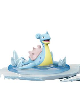 正潮版宝可梦决战时刻办喷火龙妙蛙花ERK礼公仔手玩家居摆件物