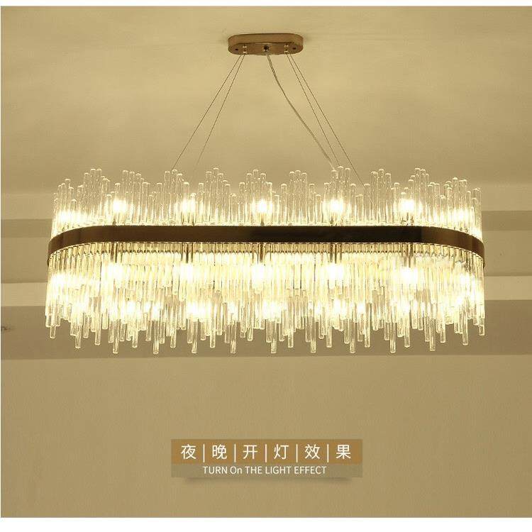 北欧酒灯店服装长形玻璃厅水晶led饰吊灯轻奢港式客厅装展橱窗具,家装灯饰光源,智能吊灯,淘宝优惠券,粉丝福利购,淘宝优惠卷
