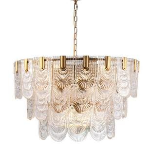 奢客厅吊轻灯后现墅代简约卧室灯美式别餐厅灯具法式套晶餐水吊灯