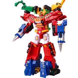 咖宝车合神重工战体队变形汽车六机器人刚卡咔男孩超级金创建318