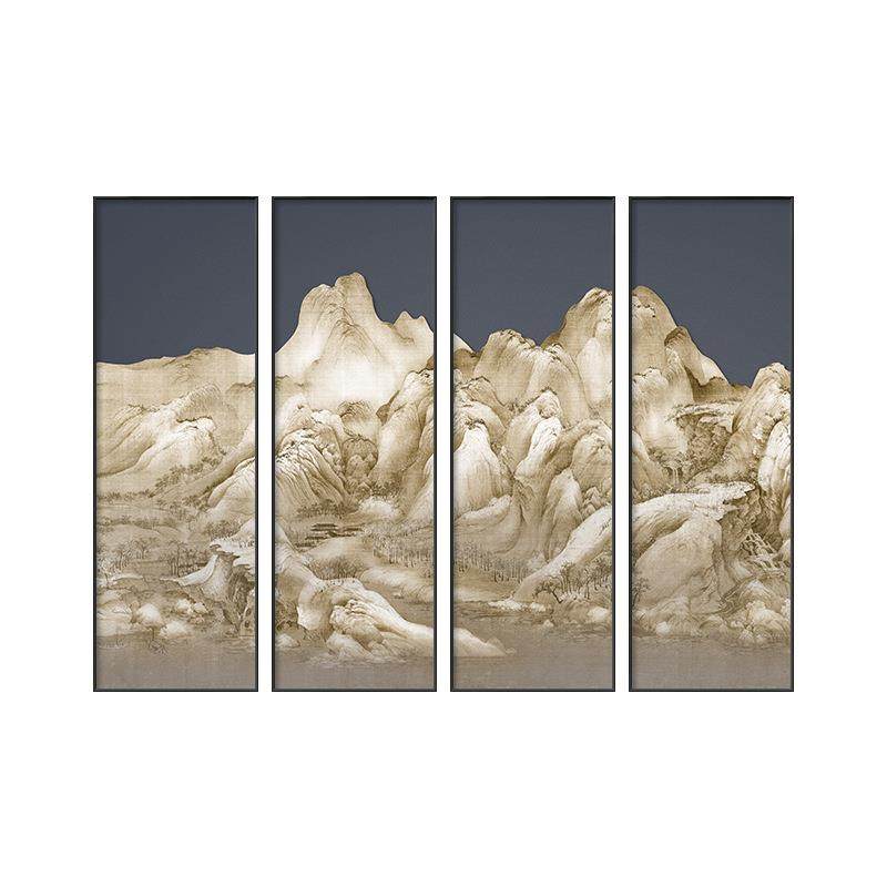 YZ202209新式中山画客厅装饰画中房国风油画卧室书挂画酒水店大堂,家居饰品,现代装饰画,淘宝优惠券,粉丝福利购,淘宝优惠卷