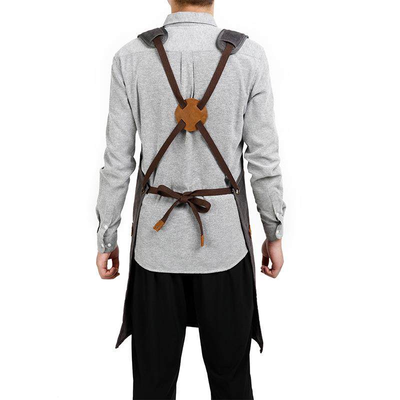 厂家美直销木打蜡户帆布围裙多口袋工具围裙欧工外工A33作服logo,家庭/个人清洁工具,围裙套装,淘宝优惠券,粉丝福利购,淘宝优惠卷