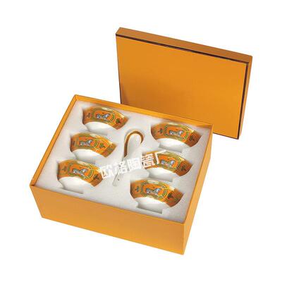 欧装式宫廷复古皇家战餐具马店六碗六勺套风家用酒私厨餐具橙碗勺