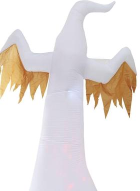 爆款2圣.4米万led充气气EQE白鬼模彩灯火焰道灯发光恐怖装饰具