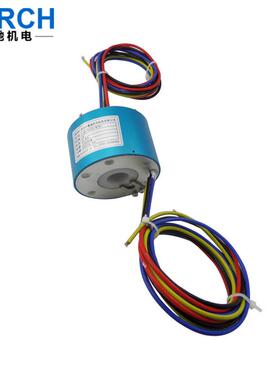 孔径1.7mm过孔导电滑环全铝6合结构0度2旋转导IHH电环高金精度