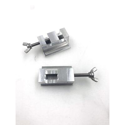 修表模型DIY工具小平口钳台钻小夹具把头表带维修固定小台钳