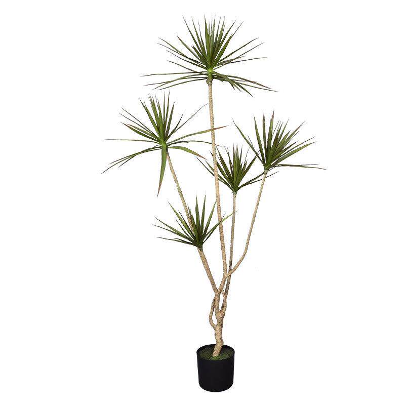 仿真绿植千年木室内客厅家居商场装饰盆栽大型落地植物狭叶龙血树