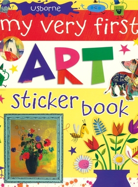 Usborne My very first Art Sticker Book World of Shakespeare 尤斯伯恩 艺术故事贴纸书 莎士比亚 贴纸100+ 绘画启蒙 英文原版