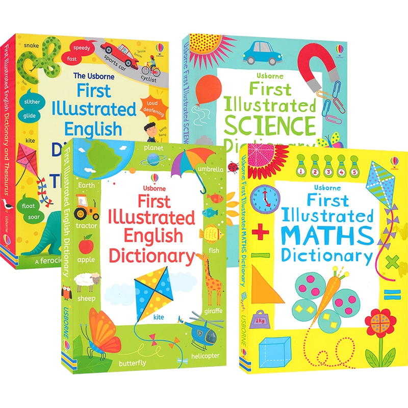 儿童英语图解词典科学数学