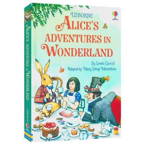 Usborne Classics Alice's In Wonderland 爱丽丝梦游仙境 精装改编版 章节小说 英文原版进口儿童图书