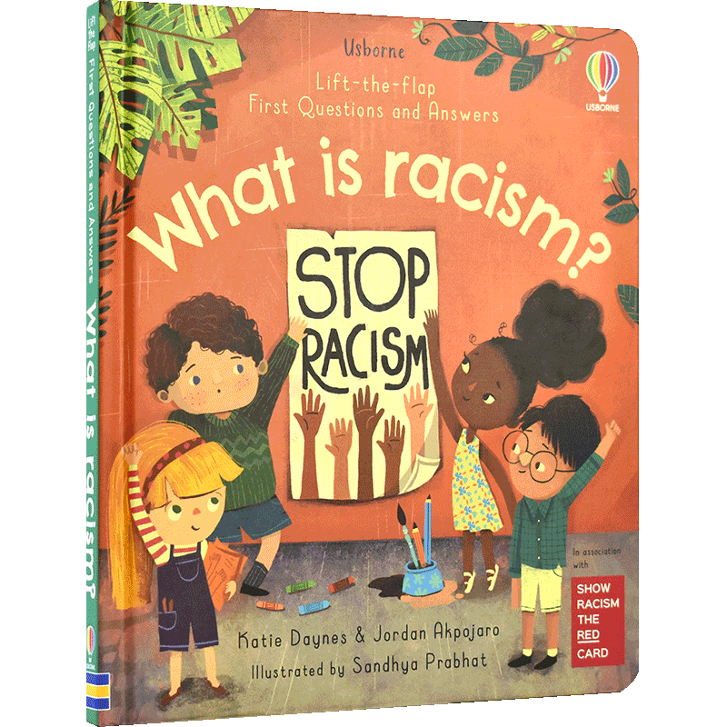 Usborne Lift-The-Flap First Questions and Answers What Is Racism 什么是种族歧视 幼儿科普读物 英语翻翻书 英文原版进口图书