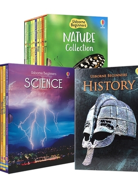 Usborne Beginners Science History Nature 尤斯伯恩初学者系列 科学历史自然 儿童趣味科普百科 英文原版进口儿童图书
