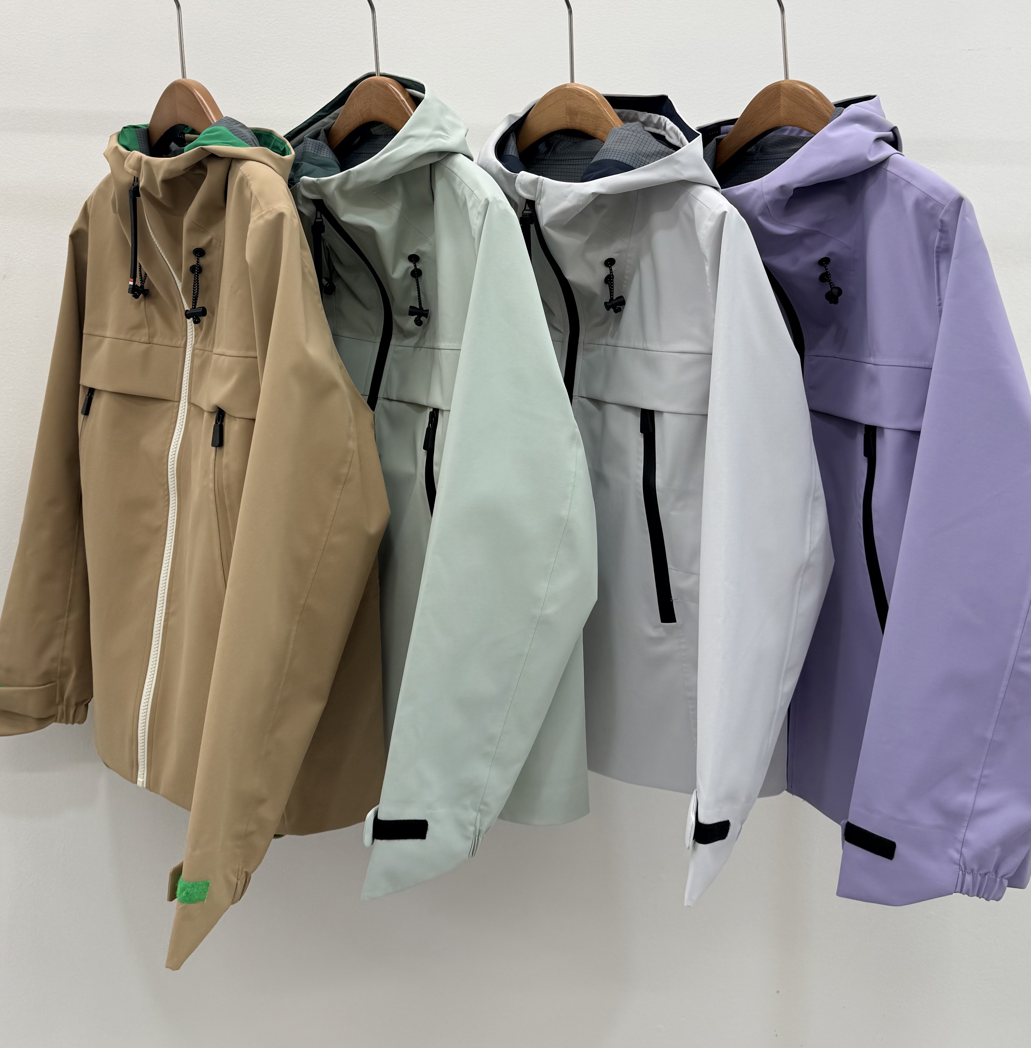 高端品质深圳ELL..春秋装新款连帽时尚休闲外套风衣户外上衣