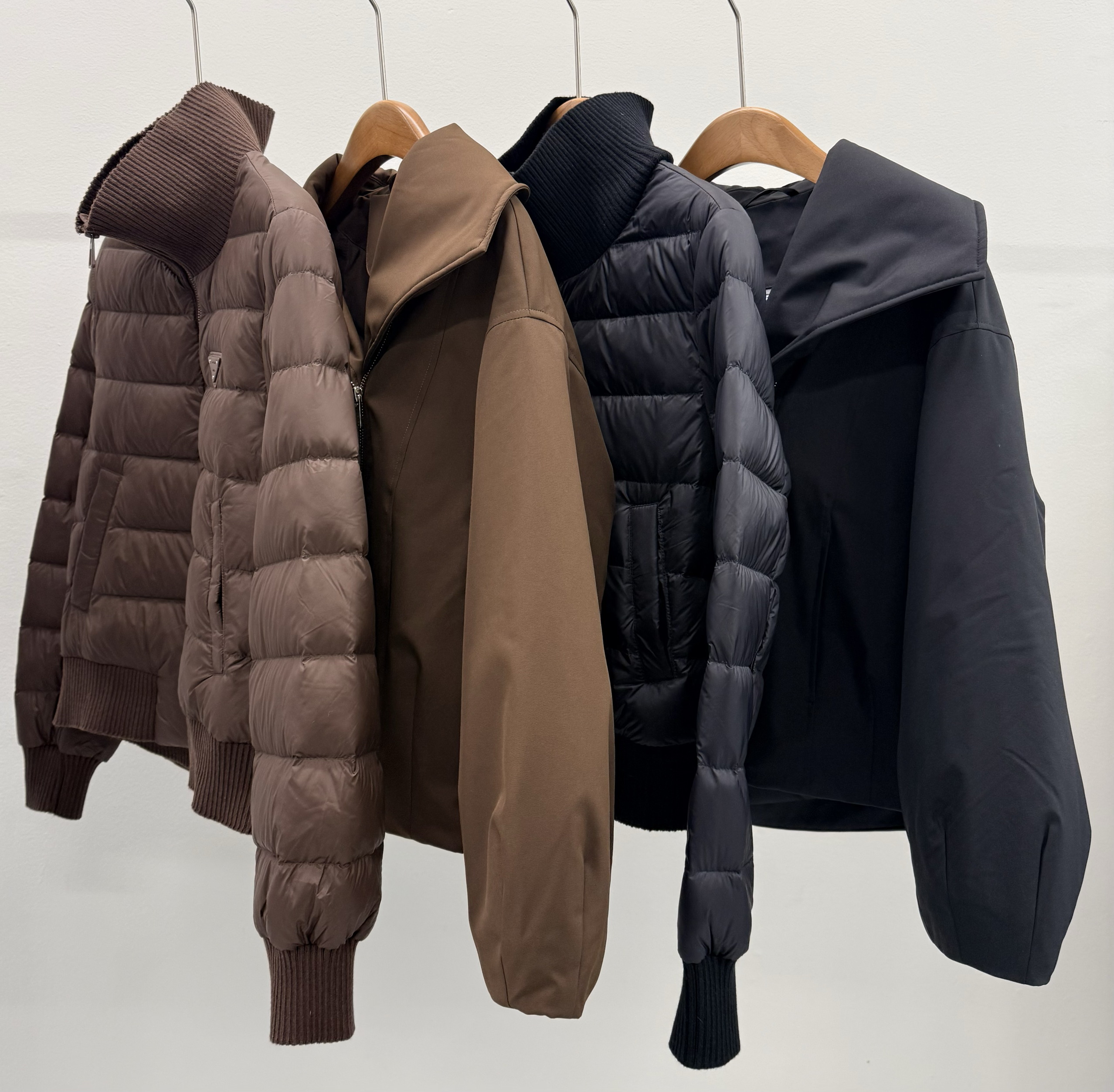 黑色短款羽绒服女2025冬季新款可拆卸内胆设计两穿防风外套