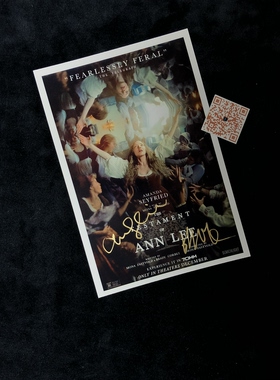 TheTestamentofAnnLee Amanda Seyfried Thomasin McKenzie亲签照