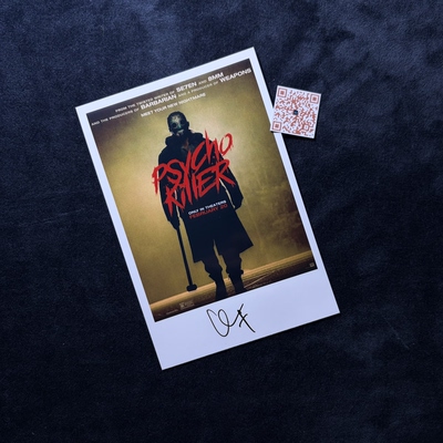 变态杀手 Psycho Killer 乔治娜坎贝尔 Georgina Campbell 亲签照