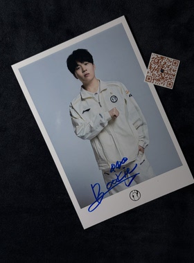 IG 宋义进 Rookie 亲笔签名照片 2026