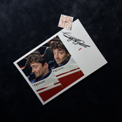 夏尔 勒克莱尔 Charles Leclerc 法拉利 可爱 上海 2026 亲签照