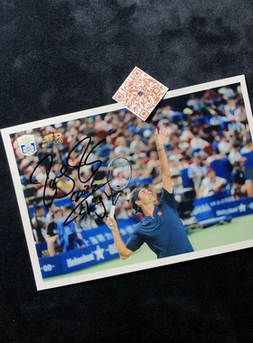 上海网球大师赛Shanghai Masters罗杰费德勒Roger Federer亲签照
