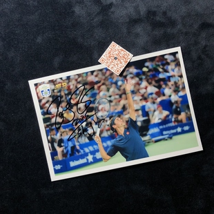 上海网球大师赛Shanghai Masters罗杰费德勒Roger Federer亲签照