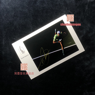 费德勒 德约科维奇 纳达尔 郑钦文 小德亲笔签名照片 实物无水印