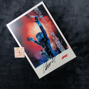 Singapore 大奖赛 乔治拉塞尔 George Russell F1 亲笔签名照片