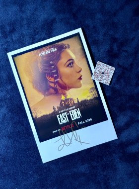 弗洛伦斯皮尤 Florence Pugh 伊甸园之东 亲笔签名照片