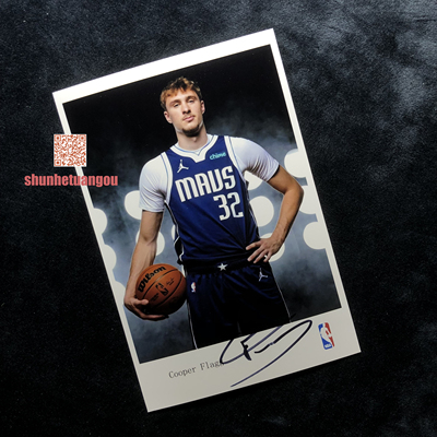 库珀弗拉格Cooper Flagg亲笔签名照片