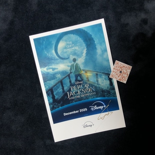 Percy Jackson and the Olympians2 Walker Scobell Signed photo