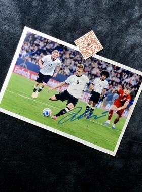 约书亚基米希Joshua Kimmich 亲笔签名照片