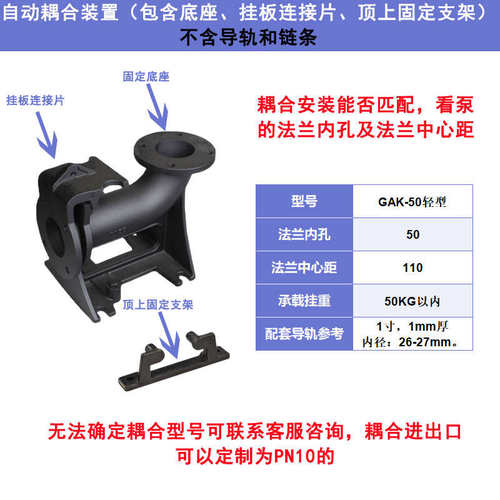 新品水泵耦合器DN5065801