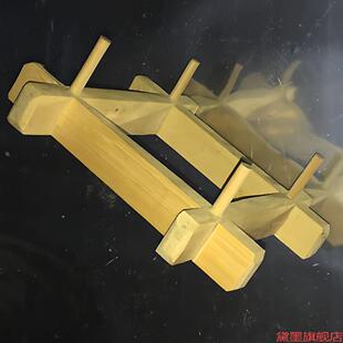 竹蒸架井字格炒锅木制无金属蒸蛋蒸鱼可拆卸高压锅锅架竹篾盘隔热