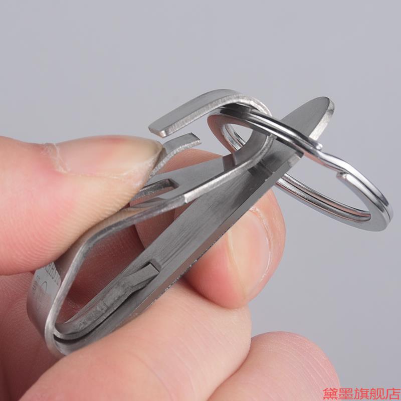 运动裤男士老款钢挂钩男皮带扣老式不锈钢钥匙扣铁插简约耐用锁扣