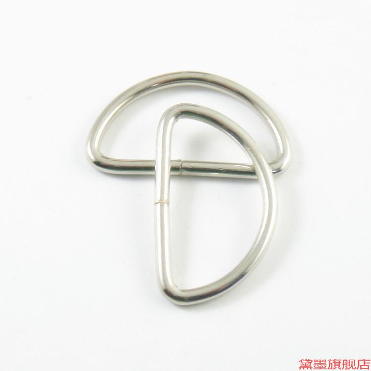 辅料铁圈日字扣三档扣调节织带扣口包带箱包扣金属配件拉芯扣