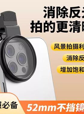 偏光偏振镜手持苹果照ndcpl镀膜PDPJ高清晰通用像可调照