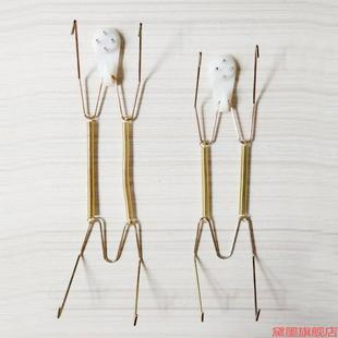 挂钩隐形挂盘配弹簧墙面装饰用型w陶瓷盘金属无痕钉配用w配隐形