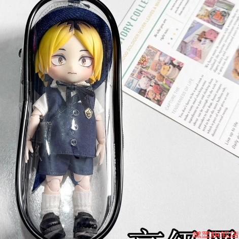 透明展示包12包娃娃收纳袋bjdgsc防尘包ob11外出包包