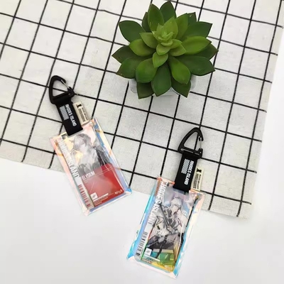 现货舟认证自制超透明盲盒套塑心明日方舟通音律阿尔图厚通行证通