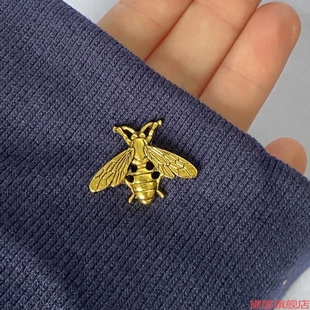 饰品复古西服风西装 小蜜蜂胸针昆虫配饰服饰宫廷风装 小别针