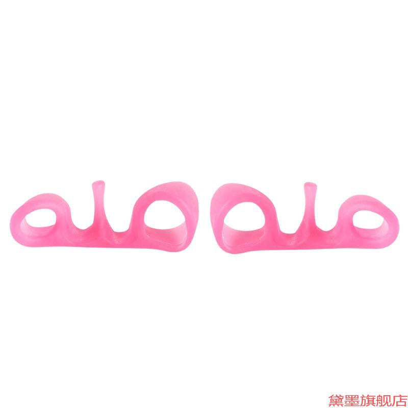 直腿纠正脚指头矫直器SEBS环环形校正舒缓脚趾矫正器小腿用品