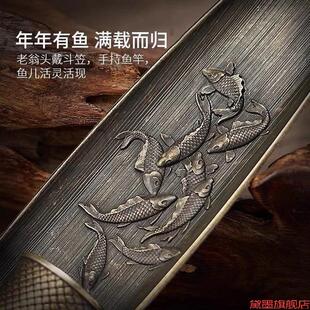 香插香薰炉垂钓熏香炉檀香香托香座老翁线香炉沉香摆件檀香炉渔翁