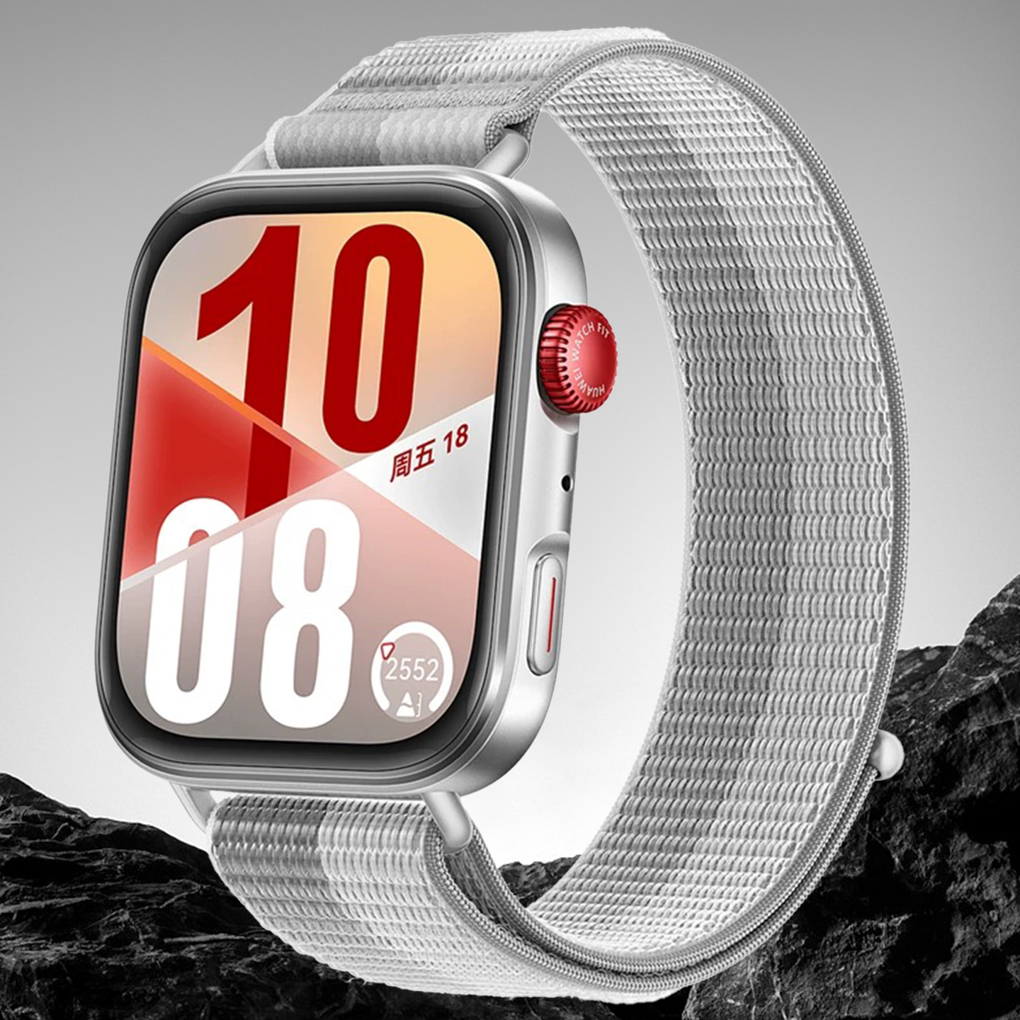 适用华为FIT4pro手表带fit4手环尼龙回环4代原野山地watchfit4智能手表fit3代男女夏日透气FIT4官方升级腕带