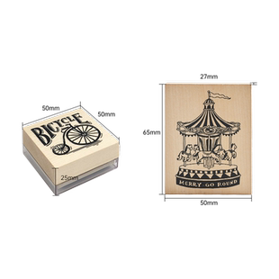 日本旗牌TAIYO实木高细多彩手帐印章学生装饰用印章