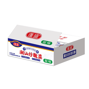 袋装潮汕酸菜蓬盛整箱装