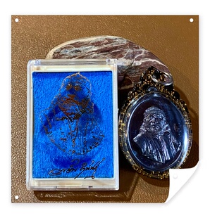 国内现货泰国萨玛空帕亚刊潘会长自身金属版含壳包邮贝叶工坊